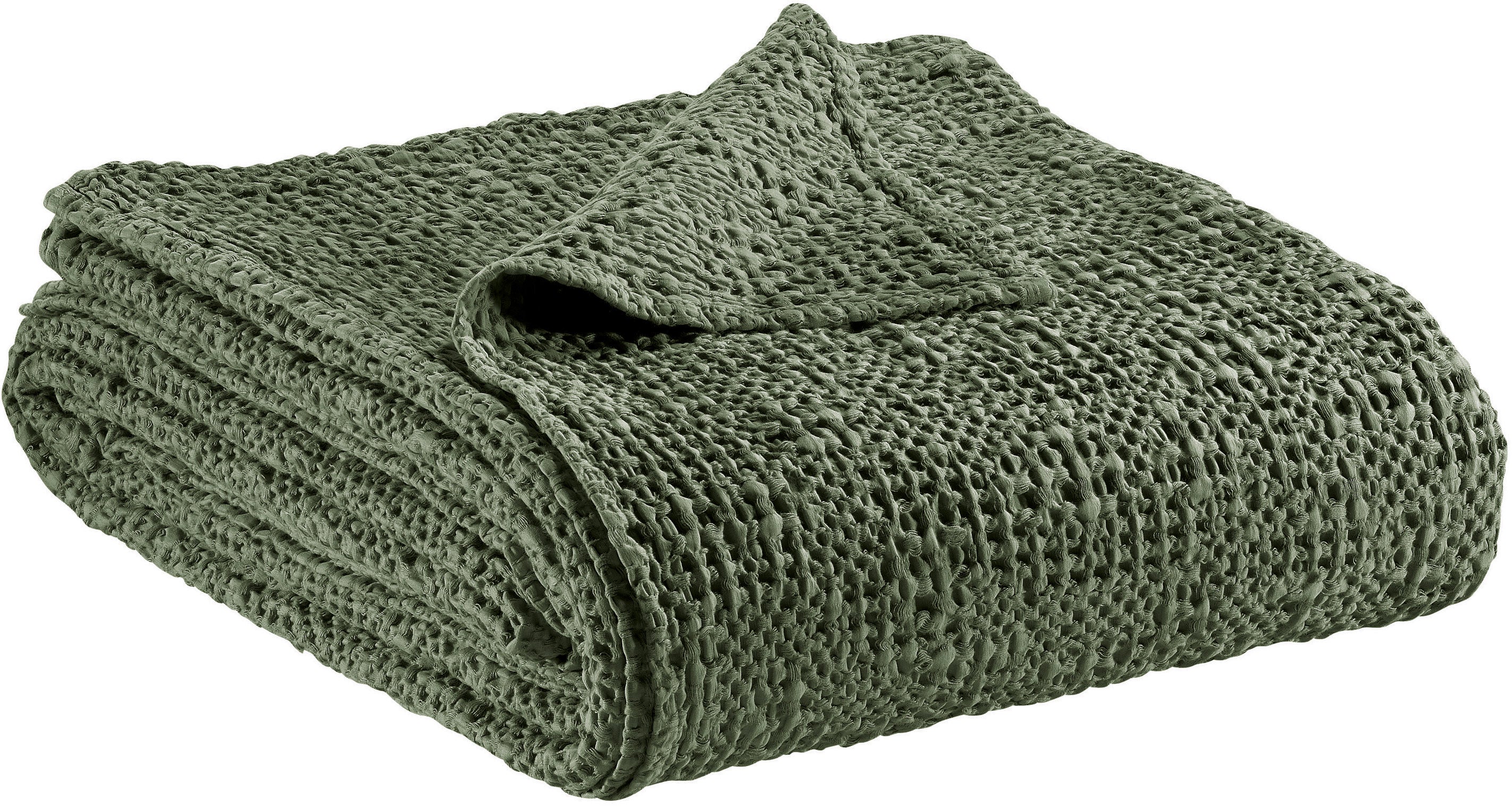 Tana Plaid Olive 240 X 260