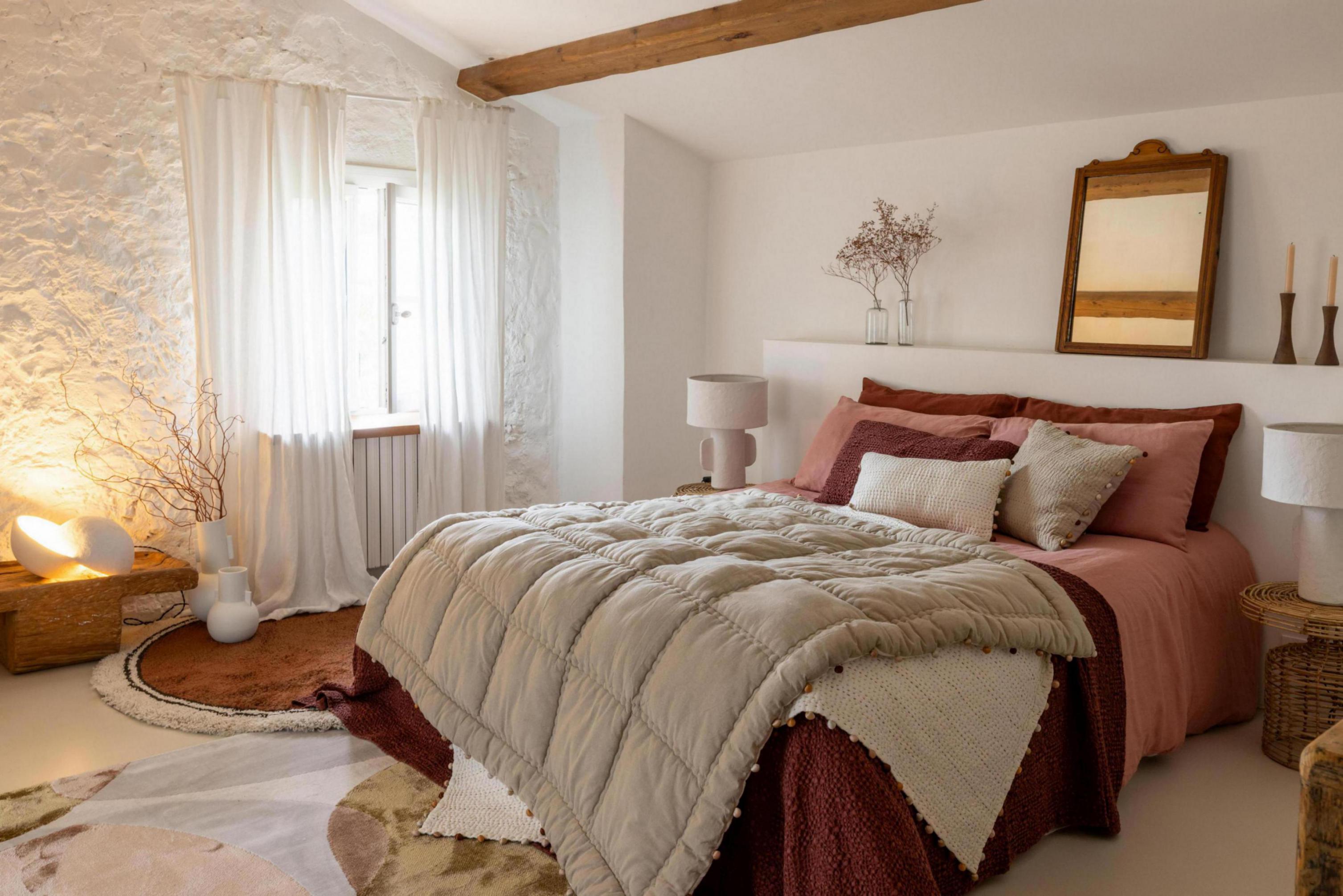 Tana bedsprei Tabac 240 X 260