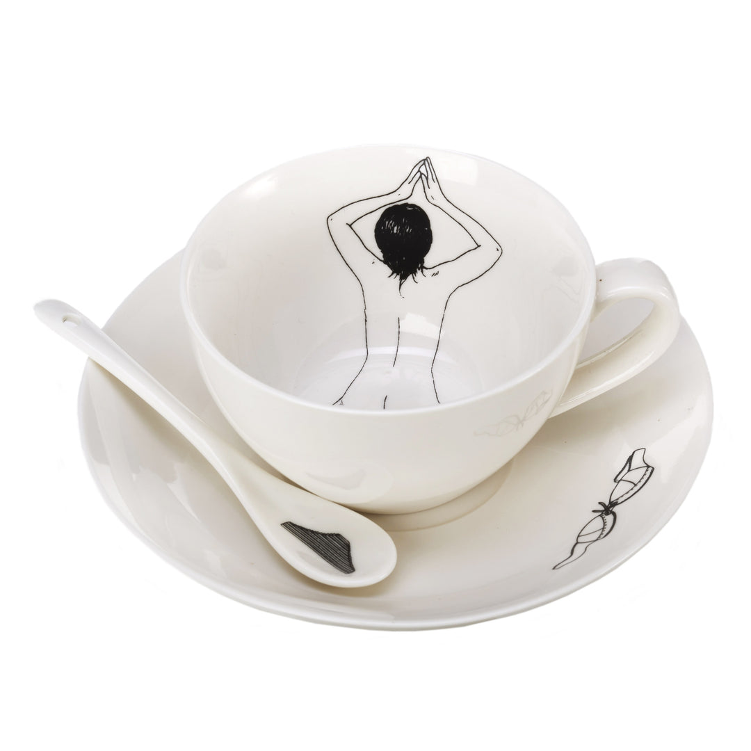 Polspotten - Mok Undressed (set van 4)