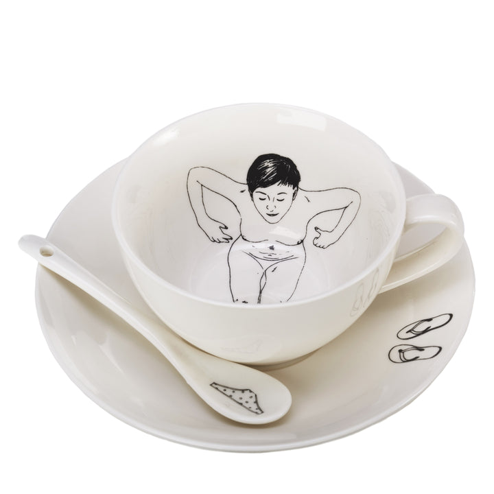 Polspotten - Mok Undressed (set van 4)