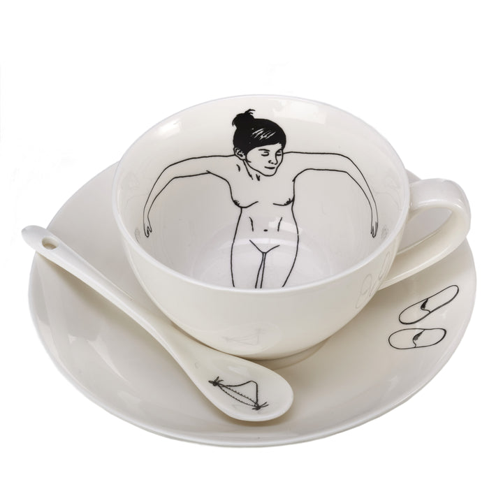 Polspotten - Mok Undressed (set van 4)