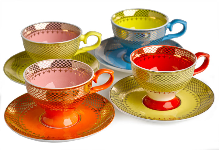 Polspotten - Espressoset Grandma (set van 4)