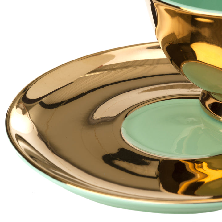 Polspotten - Theeservies Legacy Goud (set van 4)