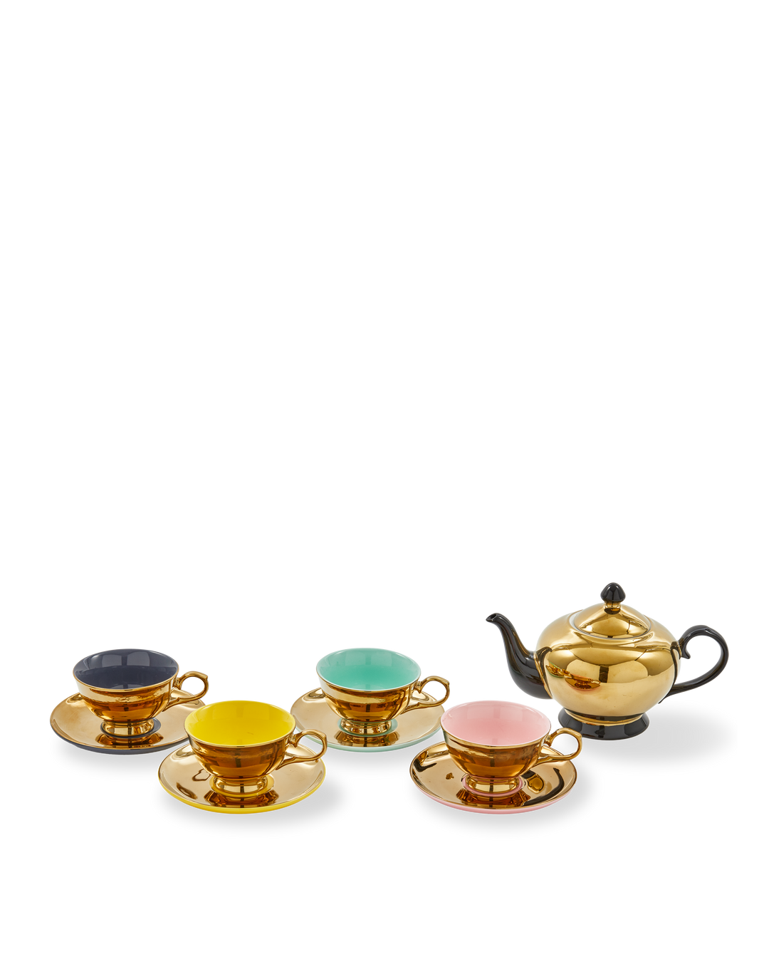 Polspotten - Theeservies Legacy Goud (set van 4)