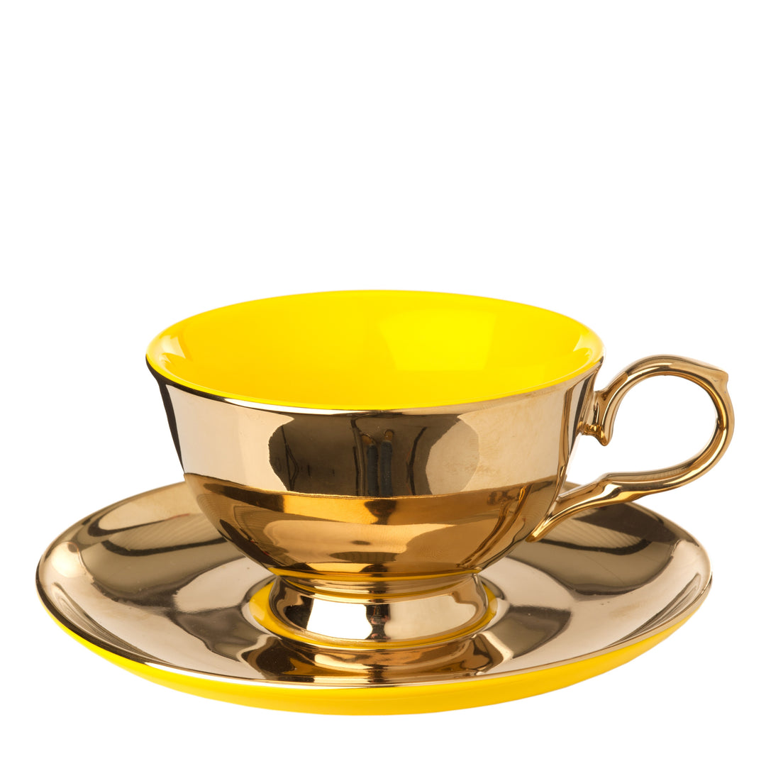 Polspotten - Theeservies Legacy Goud (set van 4)