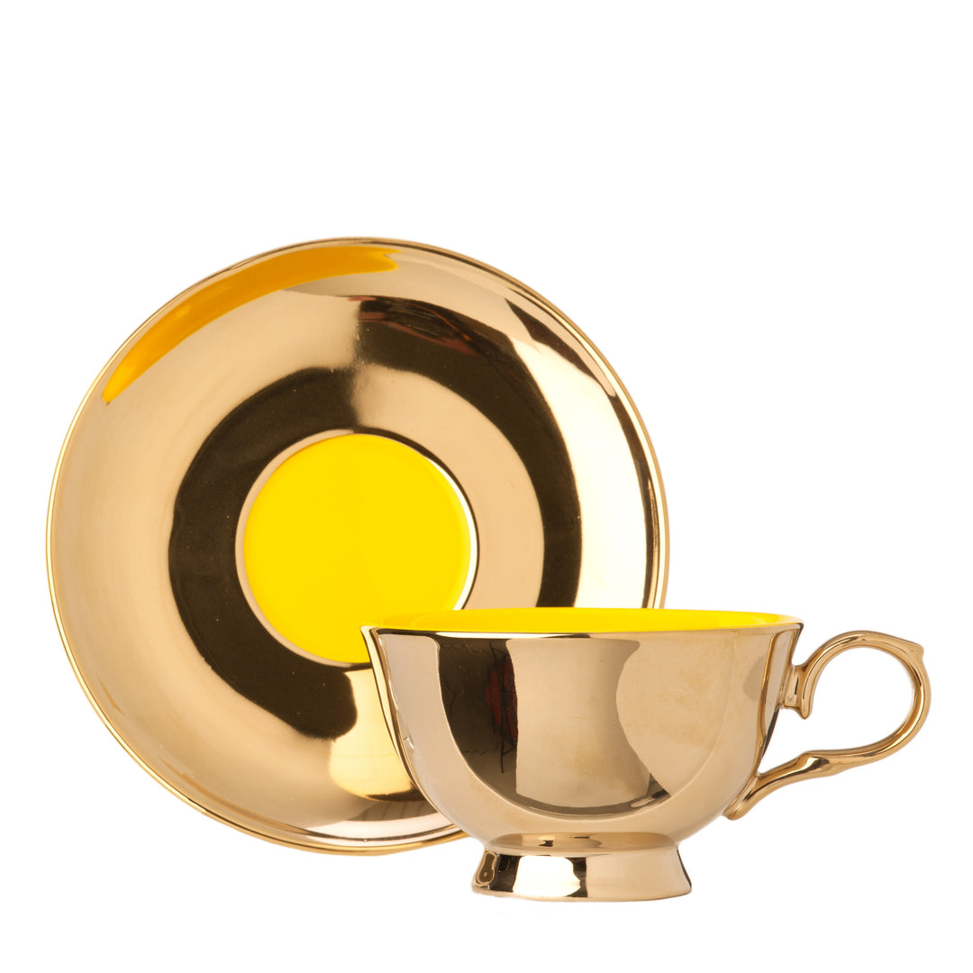Polspotten - Theeservies Legacy Goud (set van 4)