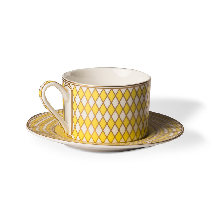 Polspotten - Theeservies Chess (set van 4)