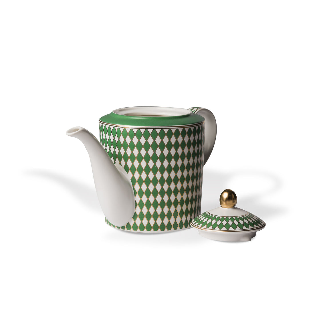 Polspotten - Theepot Chess Groen
