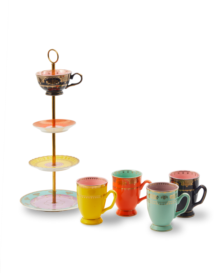 Polspotten - High tea-set Grandpa
