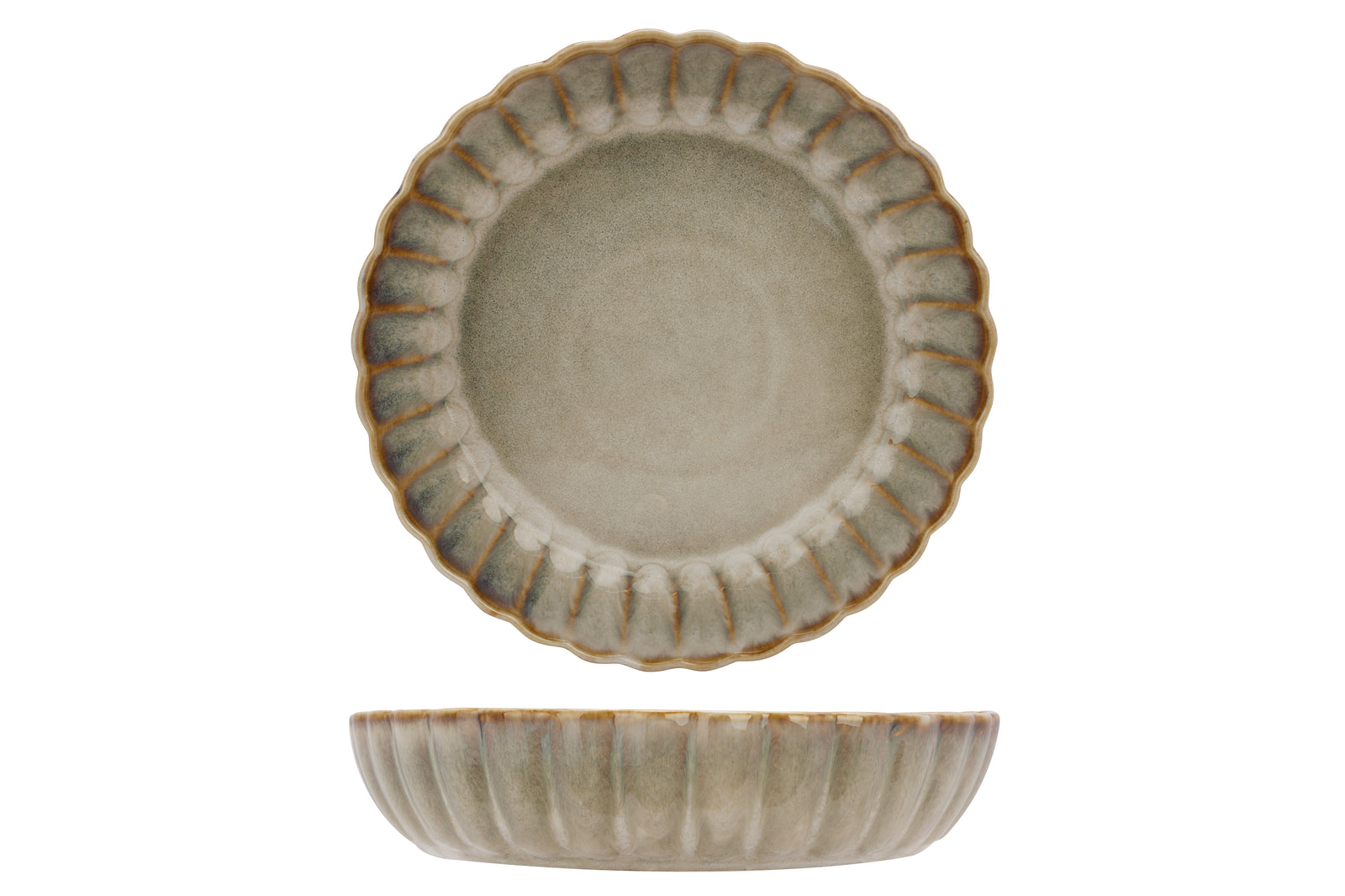 Astera pearl Diep Bord - Set van 2
