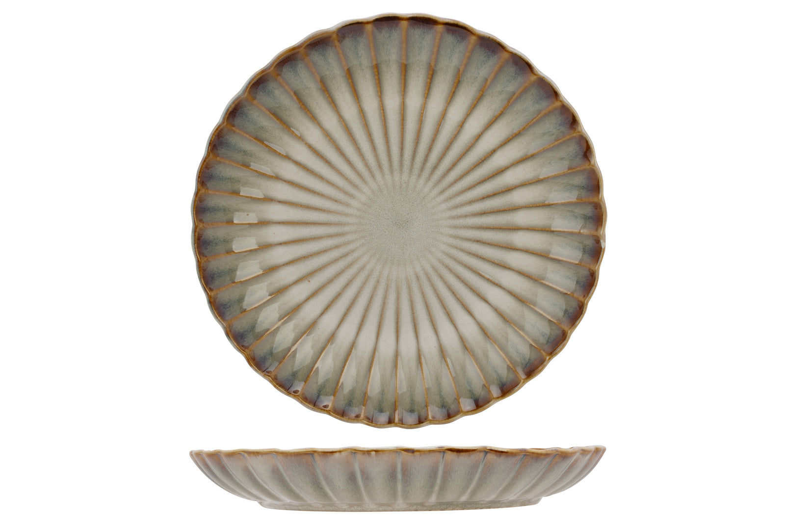 Astera pearl Plat Bord - Set van 4