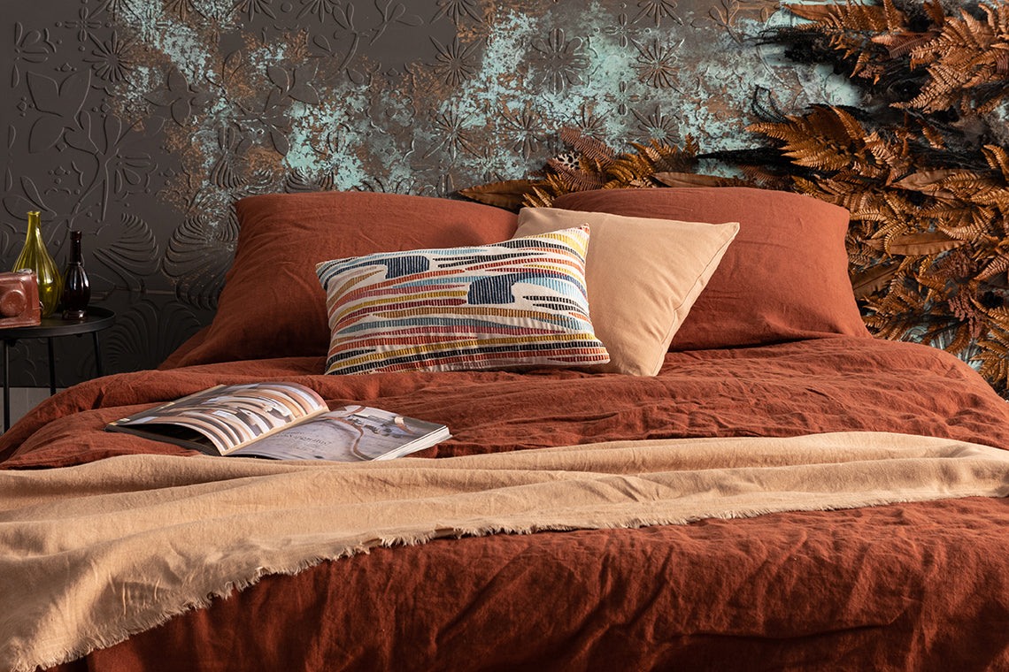 Effen kussen Zeff Caramel 30 X 50