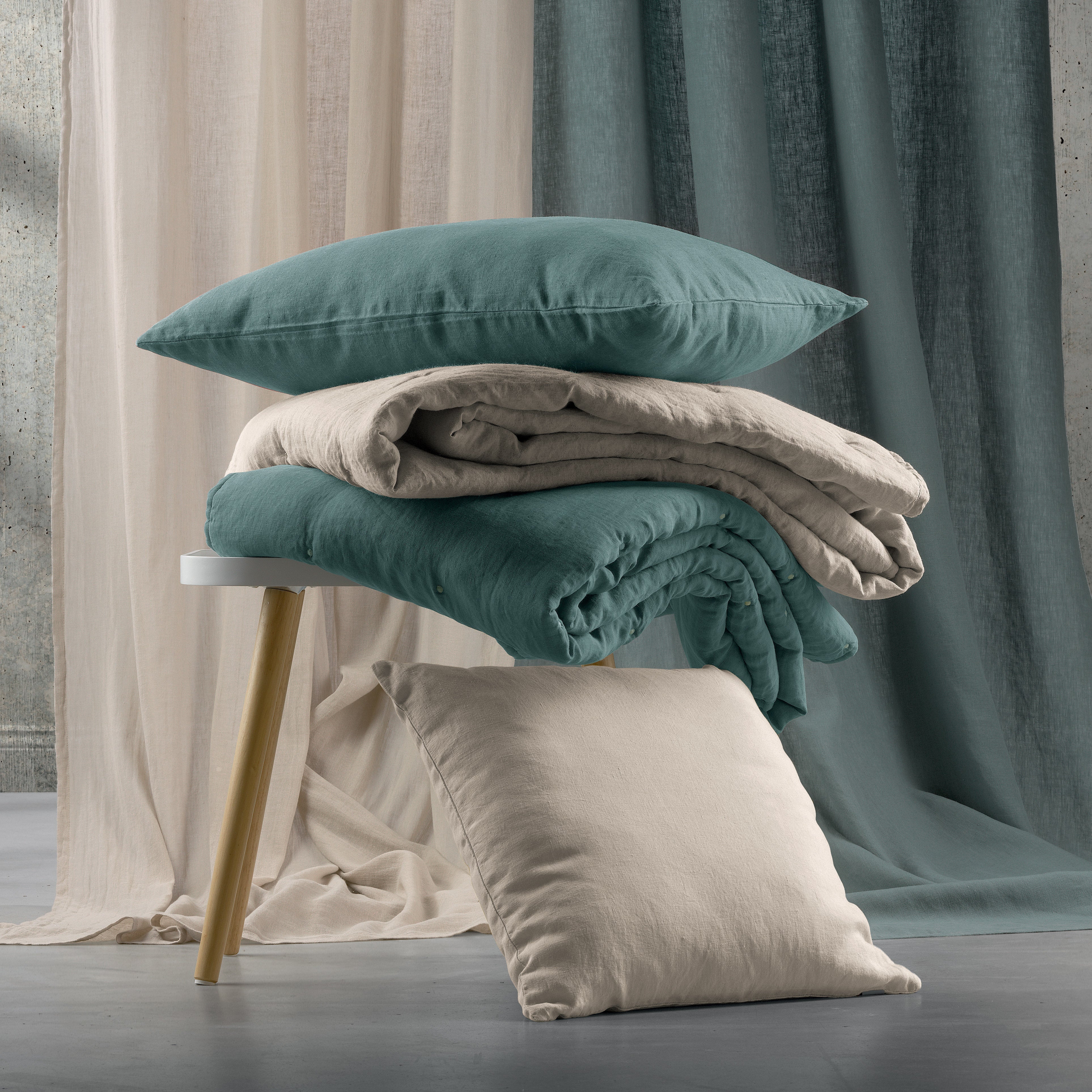Effen kussen Zeff Blanc 40 X 65