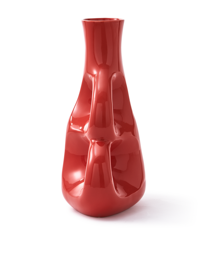 Polspotten - Vaas Three Ears Rood L