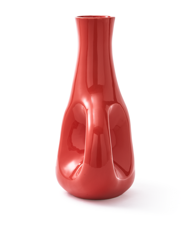 Polspotten - Vaas Three Ears Rood L