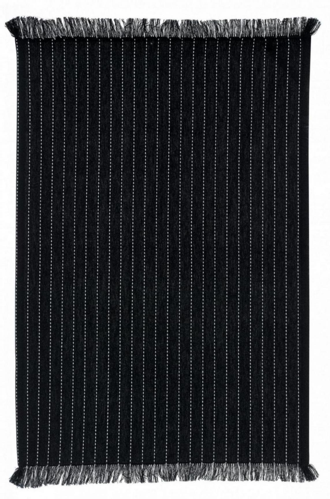 Gerecycleerde theedoek Chris Noir 50 X 70