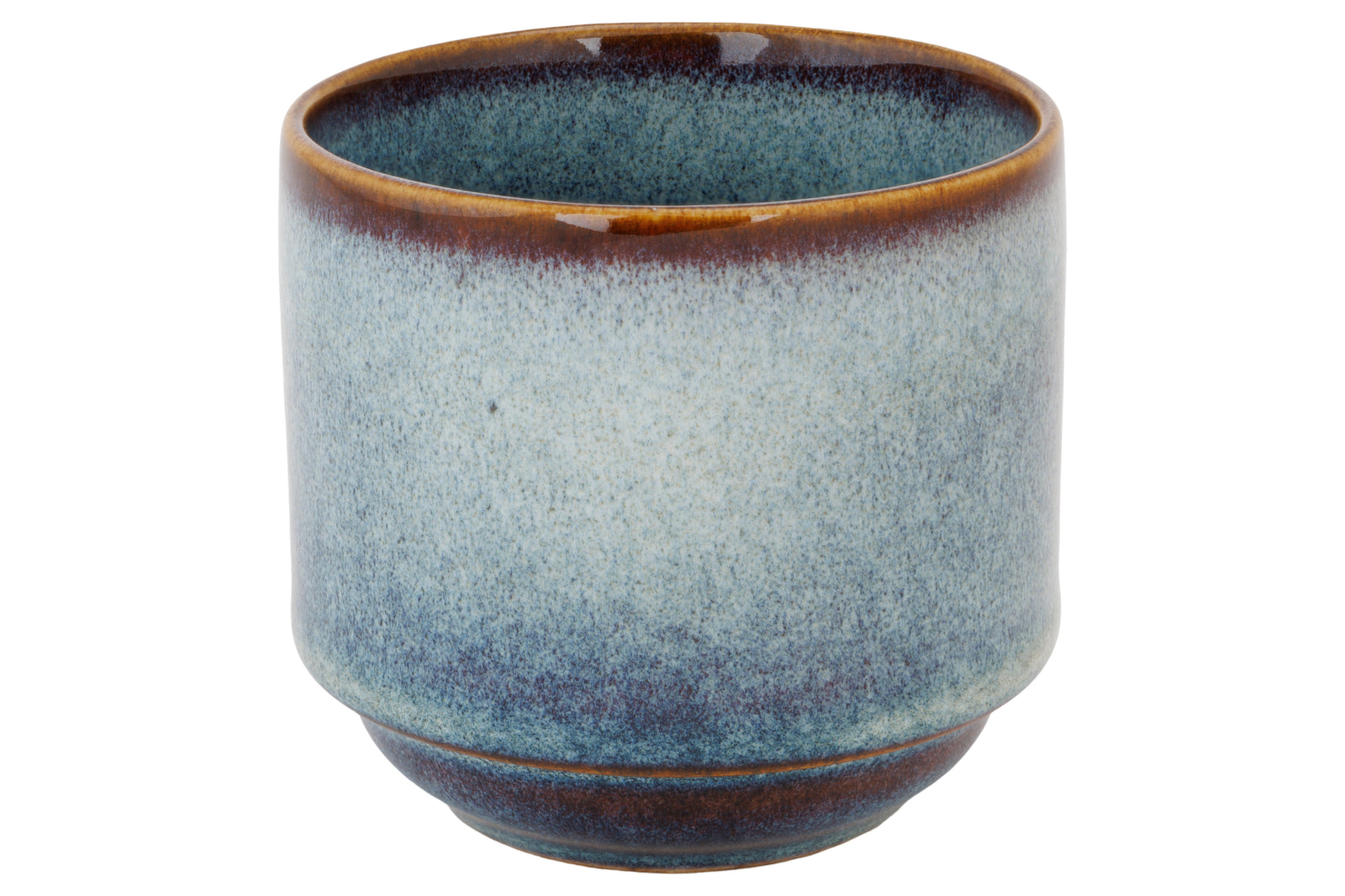 Jade Indigo Beker 25cl - Set van 12