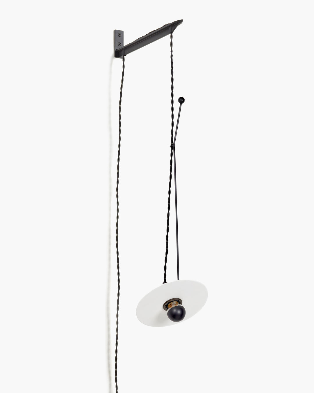 Ann Demeulemeester - Ann Demeulemeester - Wandverlichting Zwart Wit Luna S2