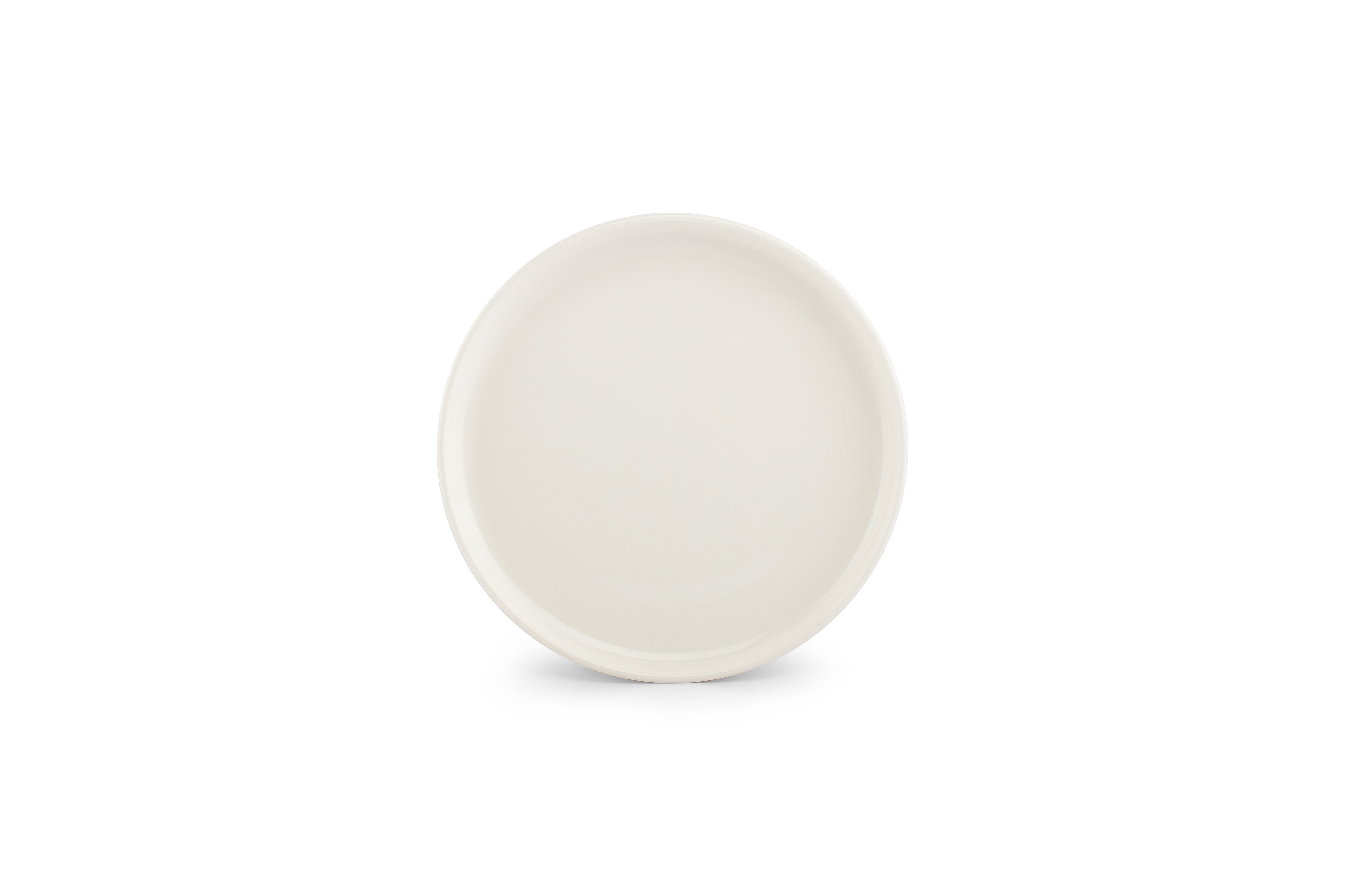 Plat bord 20,5cm wit Nuo