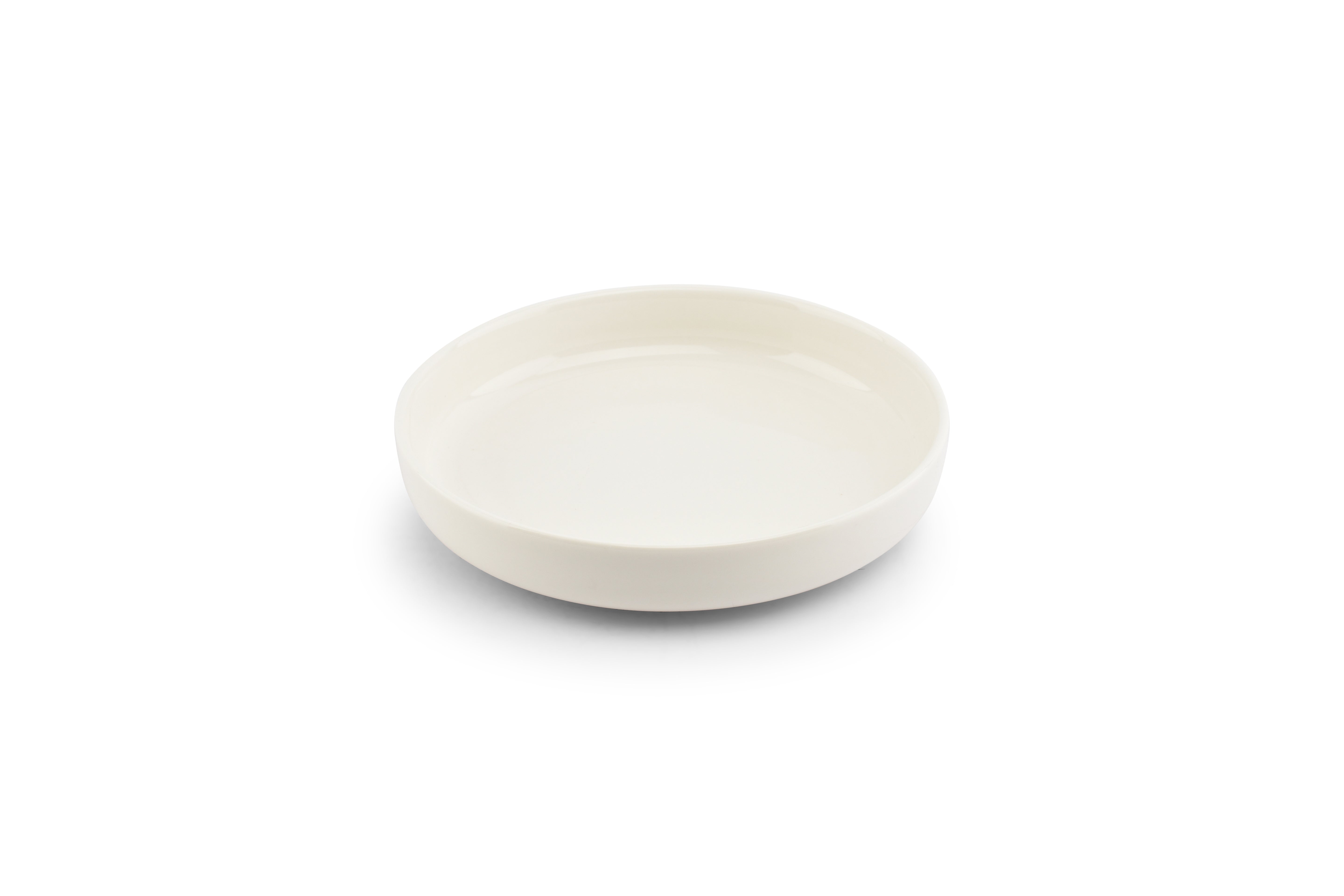 Diep bord 20xH4cm wit Nuo