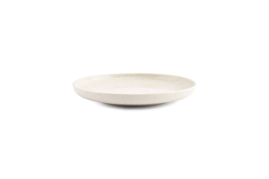 ONA - Plat bord 19,5cm vanille Dot - Set van 6