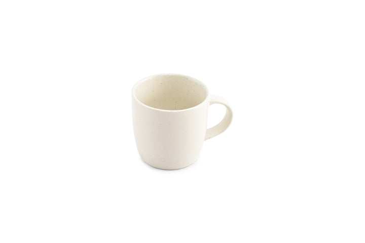 ONA - Beker 36cl vanille Dot - Set van 6