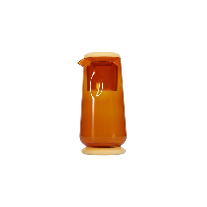 ONA - Karaf 140cl met drinkglas sunset Amber Marlo