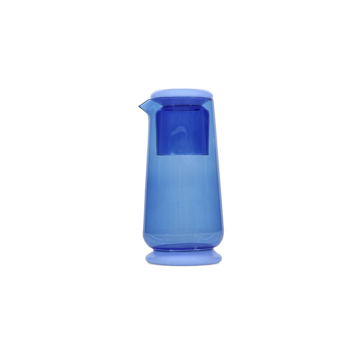 ONA - Karaf 140cl met drinkglas neptune Blauw Marlo