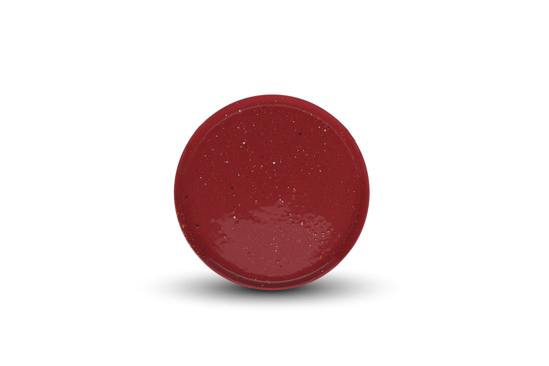 ona - Plat bord 25cm burgundy Fika