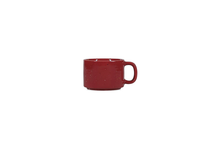 ona - Kop 17cl burgundy Fika (set van 4)