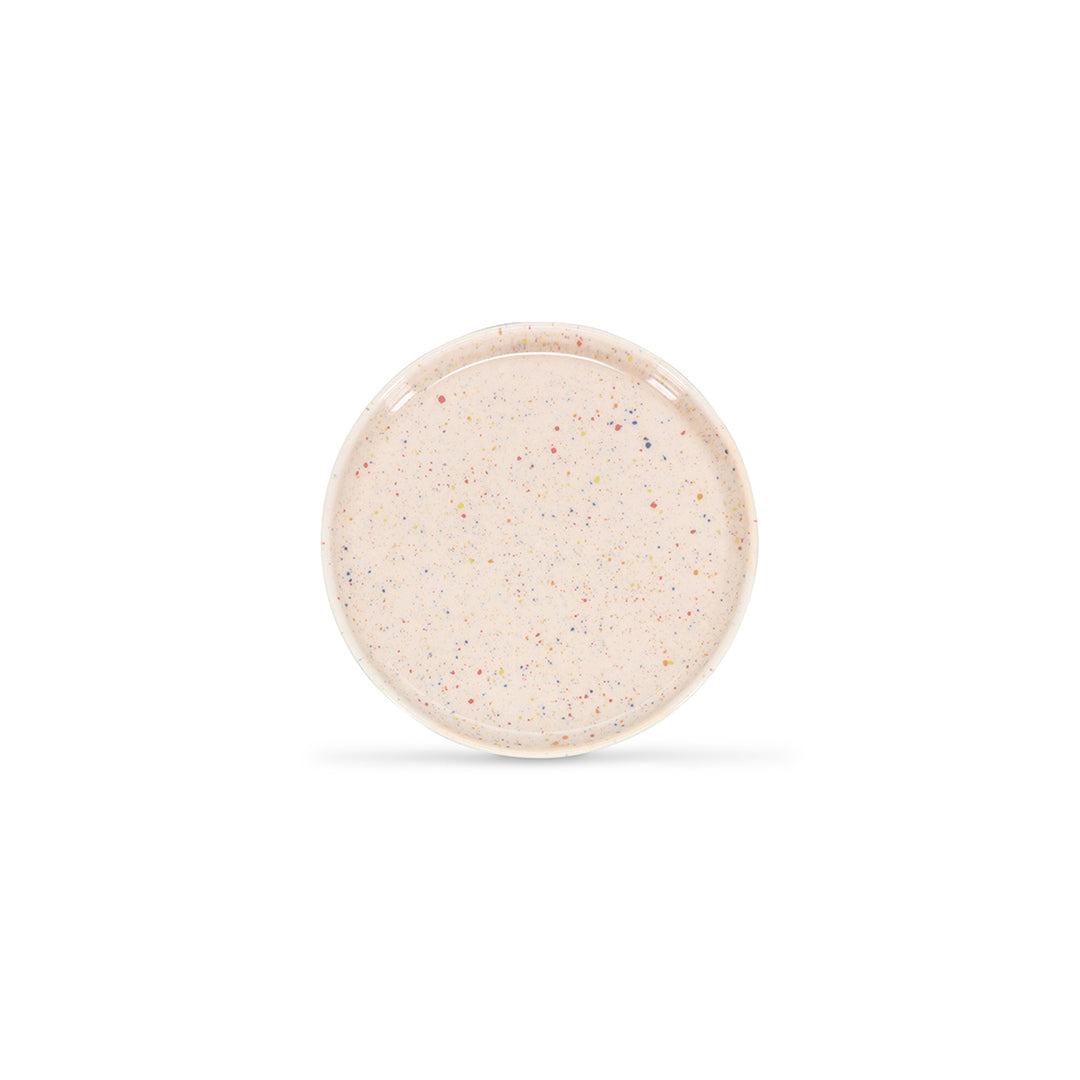 Ona - Plat bord 20,5cm beige Fika - Set van 4