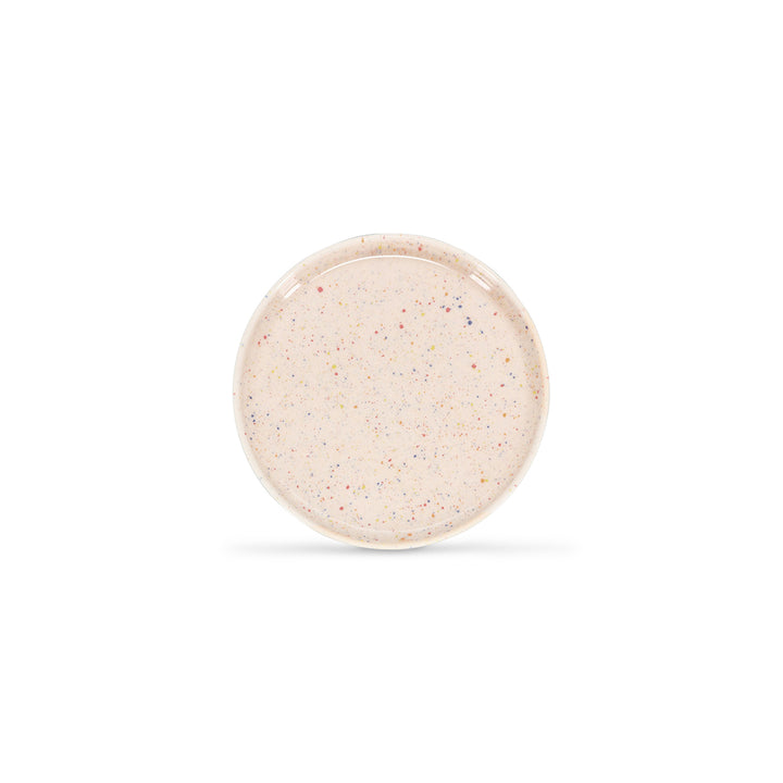 Ona - Plat bord 20,5cm beige Fika - Set van 4