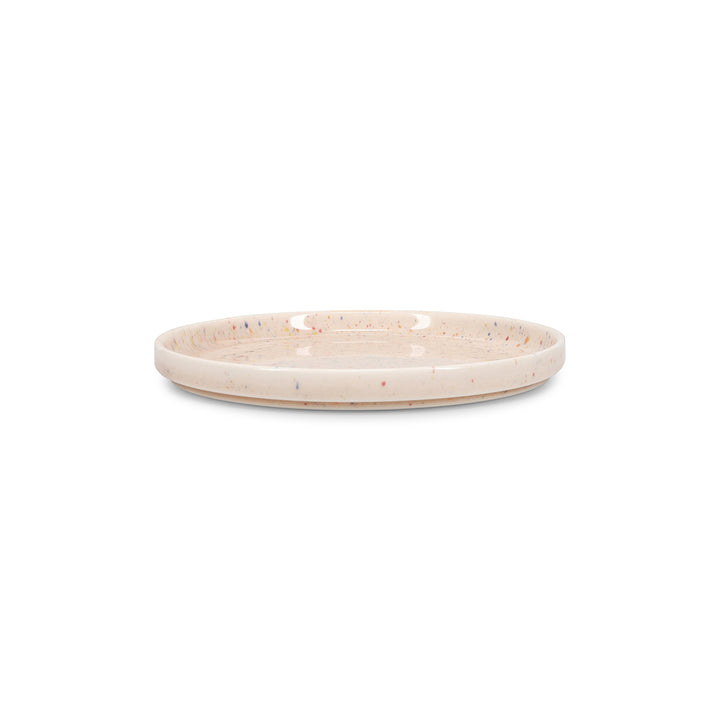 Ona - Plat bord 20,5cm beige Fika - Set van 4