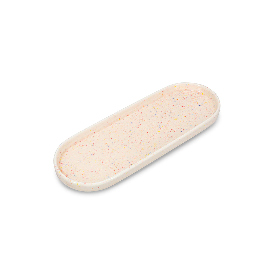 Ona - Serveerschaal 28,5x10cm beige Fika - Set van 4