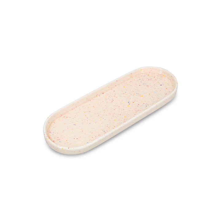 Ona - Serveerschaal 28,5x10cm beige Fika - Set van 4