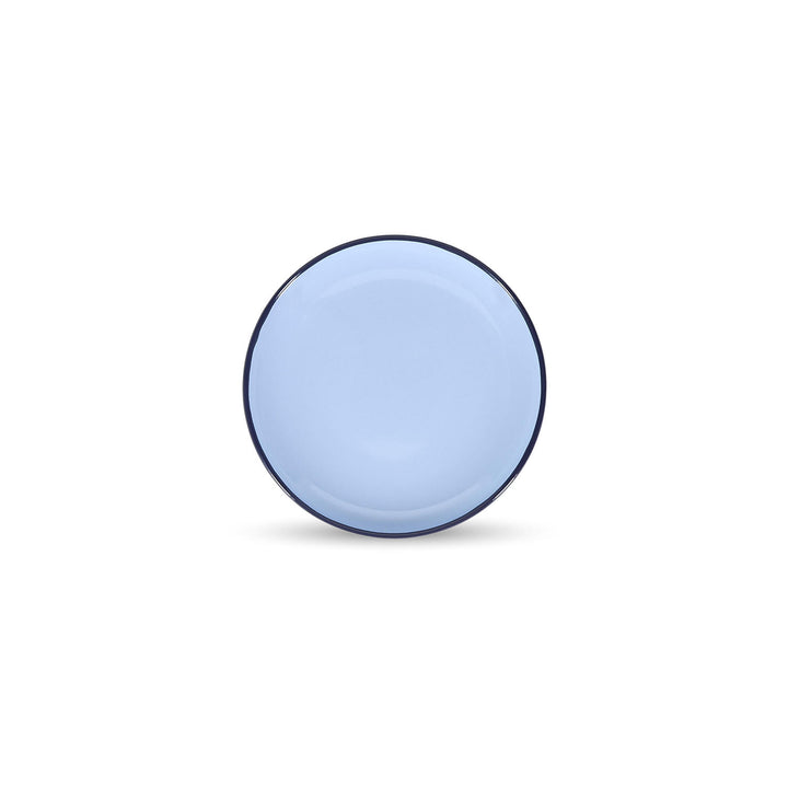 ONA - Plat bord 18xH2,5cm Blauw Duo