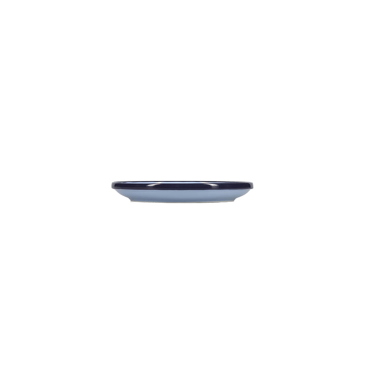 ONA - Plat bord 18xH2,5cm Blauw Duo