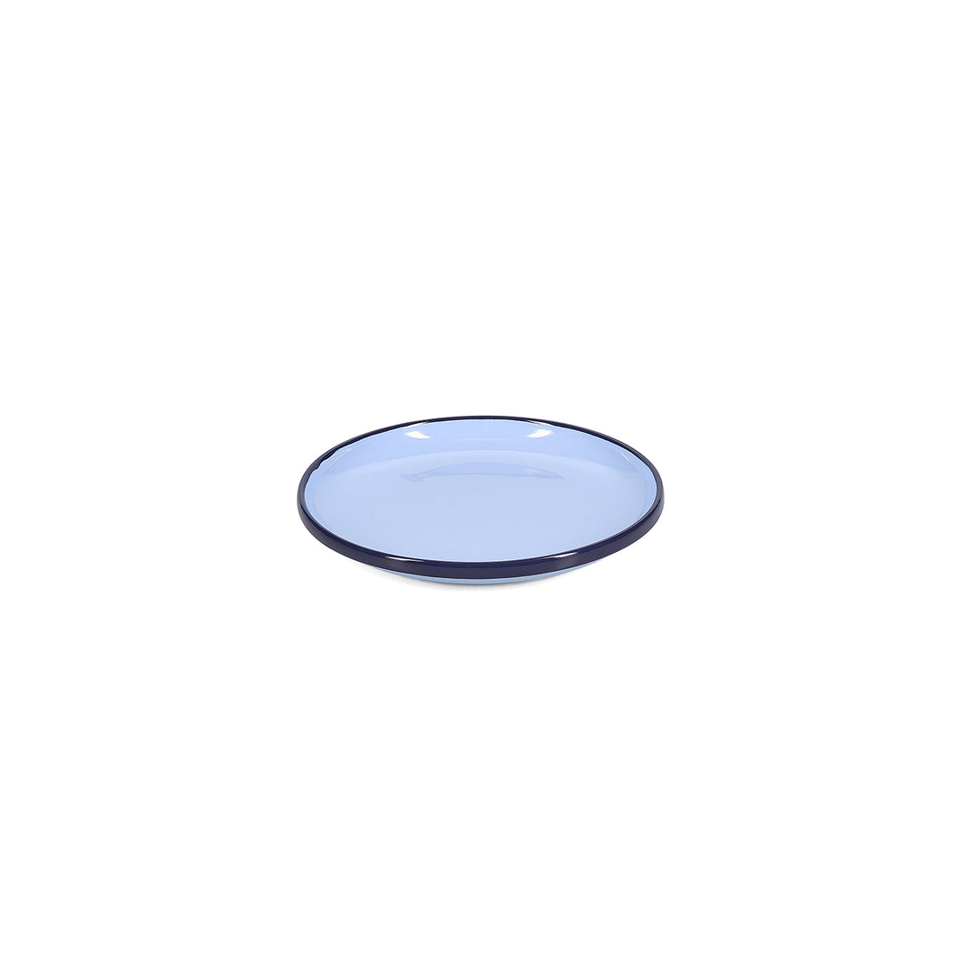 ONA - Plat bord 18xH2,5cm Blauw Duo