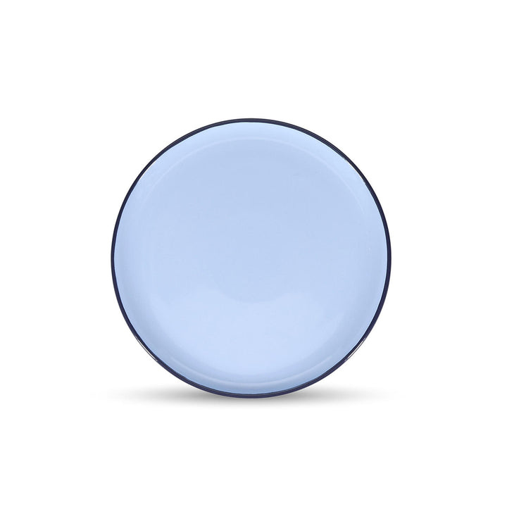 ONA - Plat bord 26xH2,5cm Blauw Duo