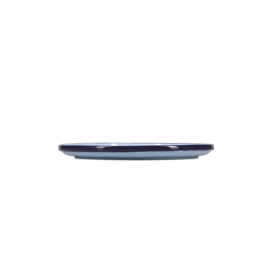 ONA - Plat bord 26xH2,5cm Blauw Duo