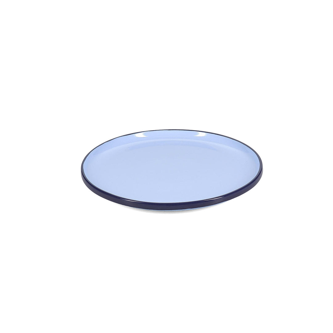 ONA - Plat bord 26xH2,5cm Blauw Duo