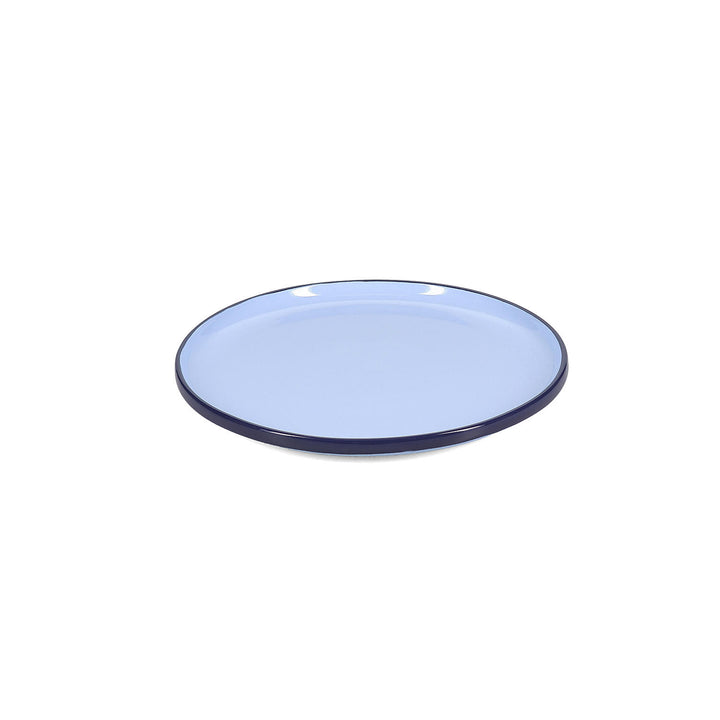 ONA - Plat bord 26xH2,5cm Blauw Duo