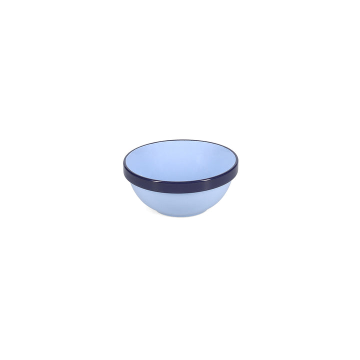 ONA - Kom 15,5xH6,5cm Blauw Duo