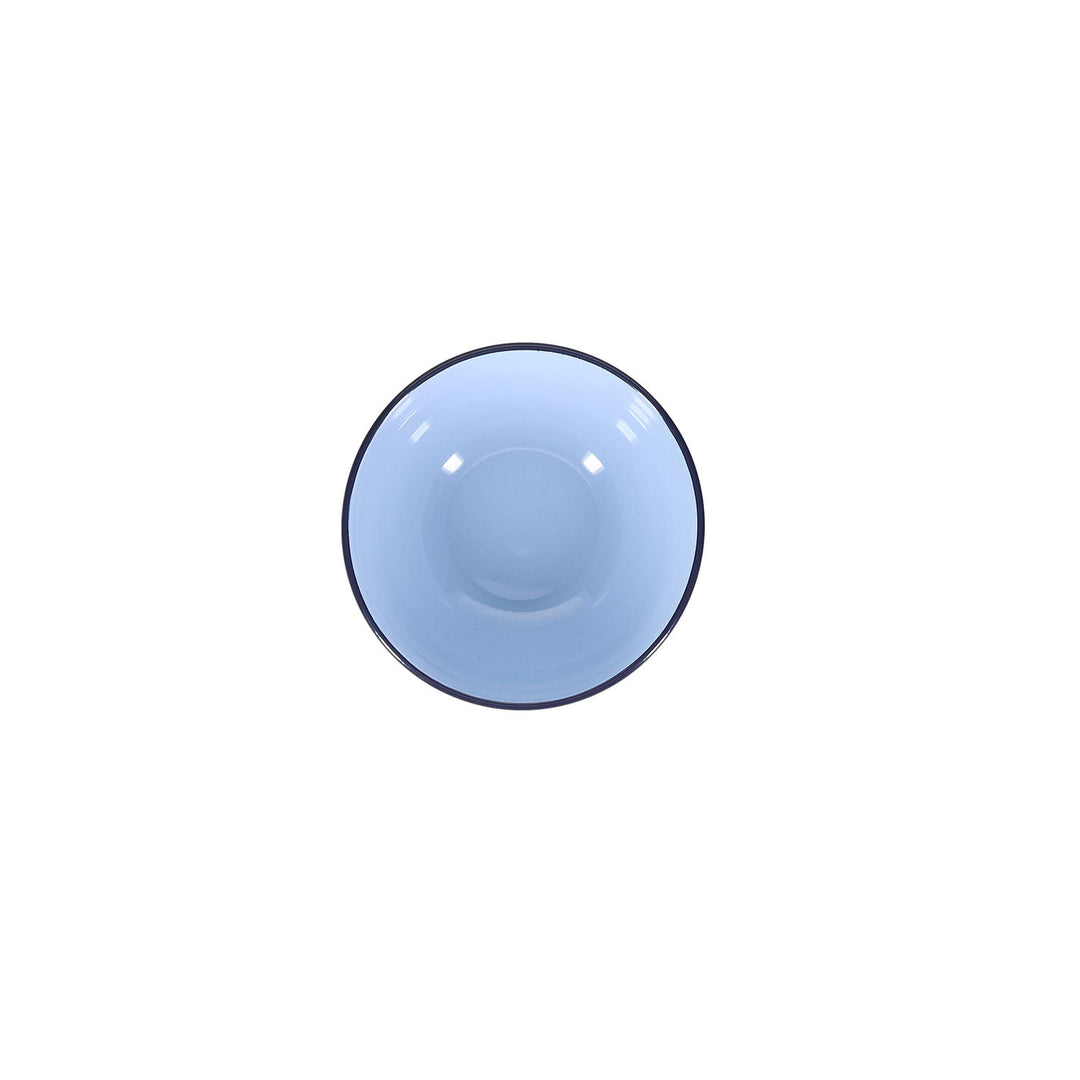 ONA - Kom 15,5xH6,5cm Blauw Duo