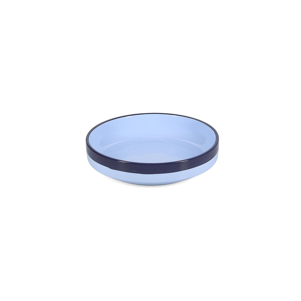 ONA - Kom 21x5H5cm Blauw Duo