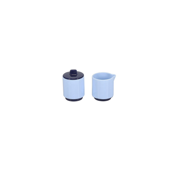 ONA - Melkkan en suikerpot 13cl Blauw Duo
