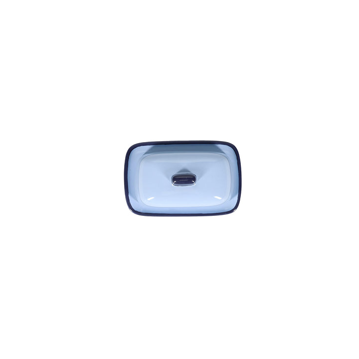 ONA - Boterpot 16x10,5xH8cm Blauw Duo