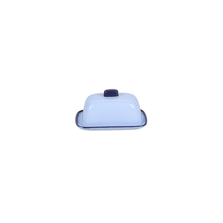 ONA - Boterpot 16x10,5xH8cm Blauw Duo