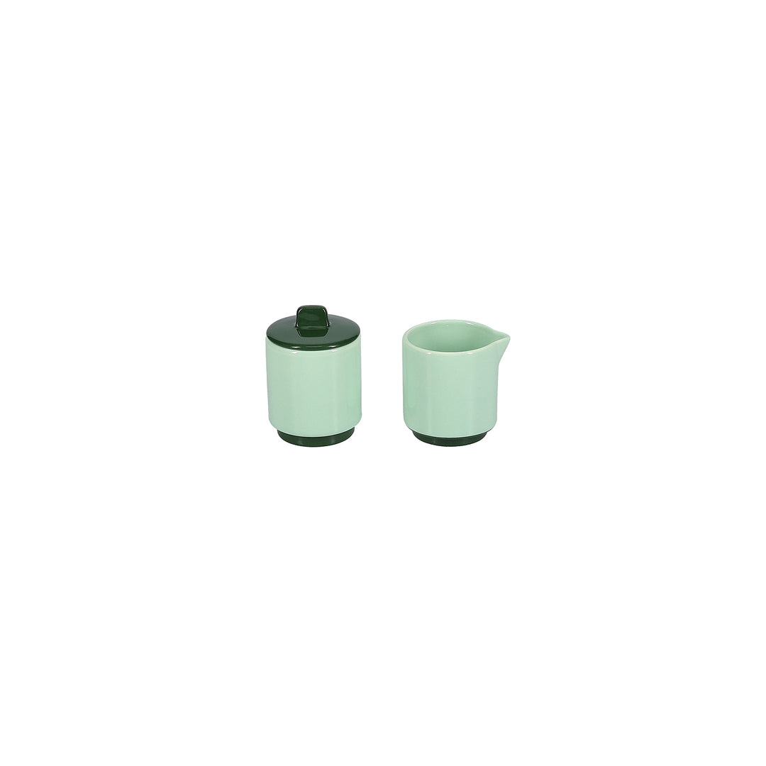 ONA - Melkkan en suikerpot 13cl Groen Duo