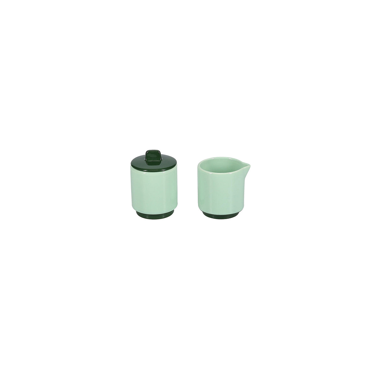 ONA - Melkkan en suikerpot 13cl Groen Duo